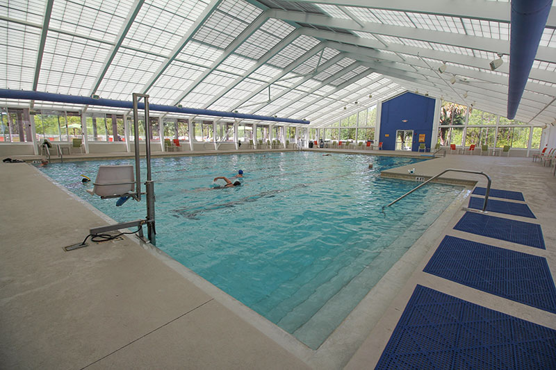 Florida retirement community On Top of the World Ocala, FL indoor heated pool