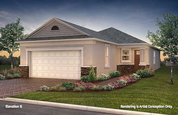 Discover Our Floor Plans in Ocala, FL - On Top of the World Ocala FL Floor plans Cottage Series Oren B retirement