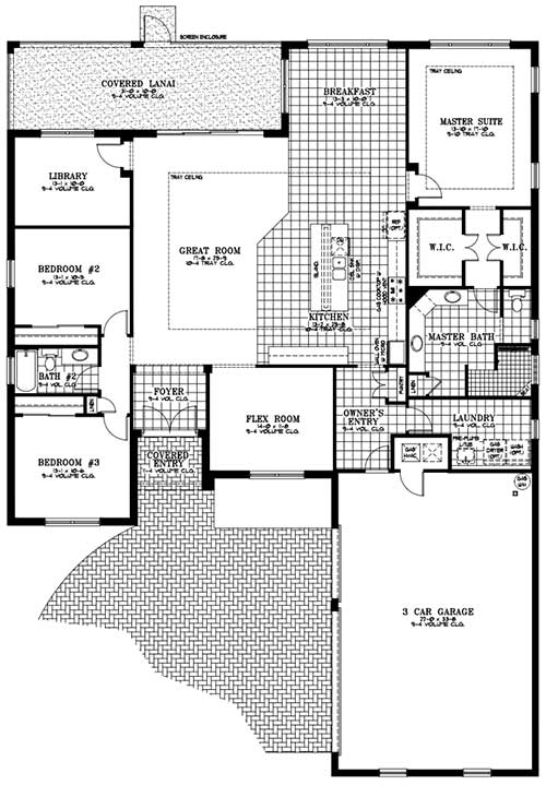 On Top of the World Communities Ocala FL Floor plans Estate Series Northampton