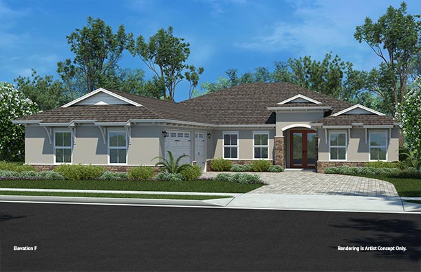 Discover Our Floor Plans in Ocala, FL - On Top of the World Aberdeen F in Longleaf Ridge