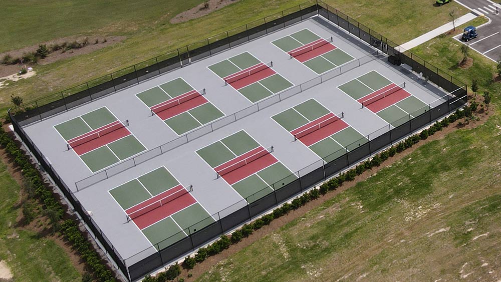 Pickleball Courts at On Top of the World Communities in Ocala, FL