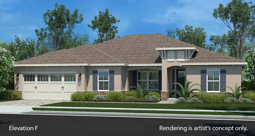Discover Our Floor Plans in Ocala, FL - On Top of the World Beatrix F in Longleaf Ridge
