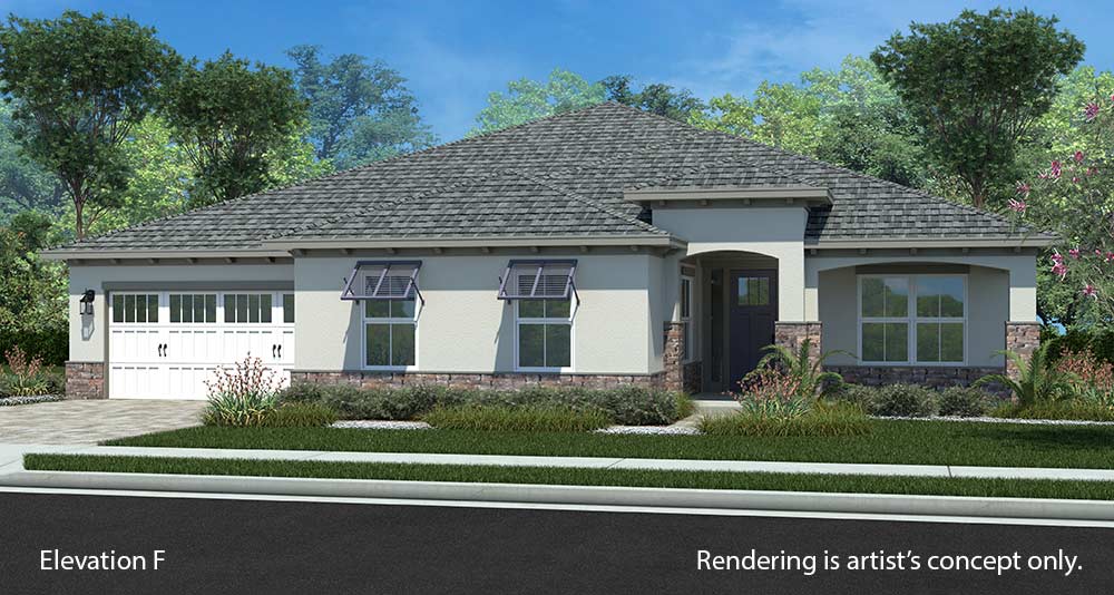 Discover Our Floor Plans in Ocala, FL - On Top of the World Magnolia F in Longleaf Ridge