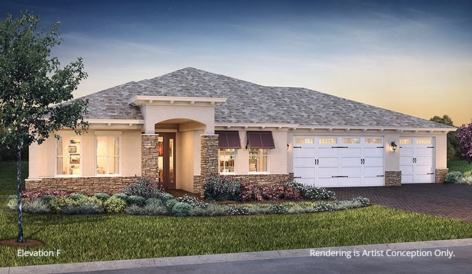 Arlington F Discover Our Floor Plans in Ocala, FL - On Top of the World