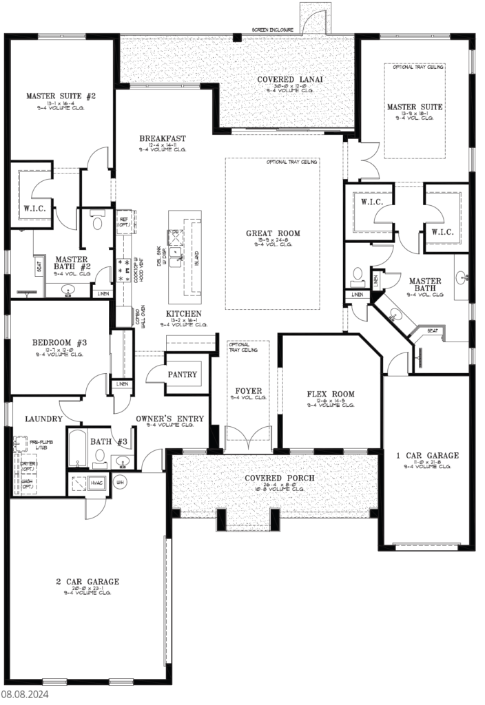 Longleaf Ridge Estate Series Aberdeen NEXT GEN Aberdeen Floor plan at On Top of the World Communities, Ocala, FL New Homes for Sale