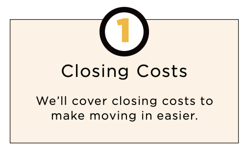 Use the August On Top of the World incentive on Closing Costs.
