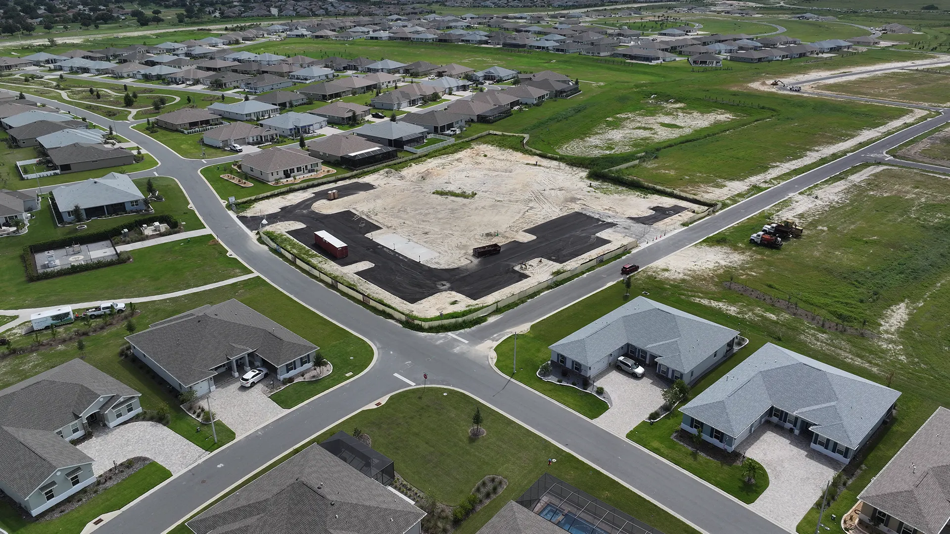 Azura Fitness arial site progression