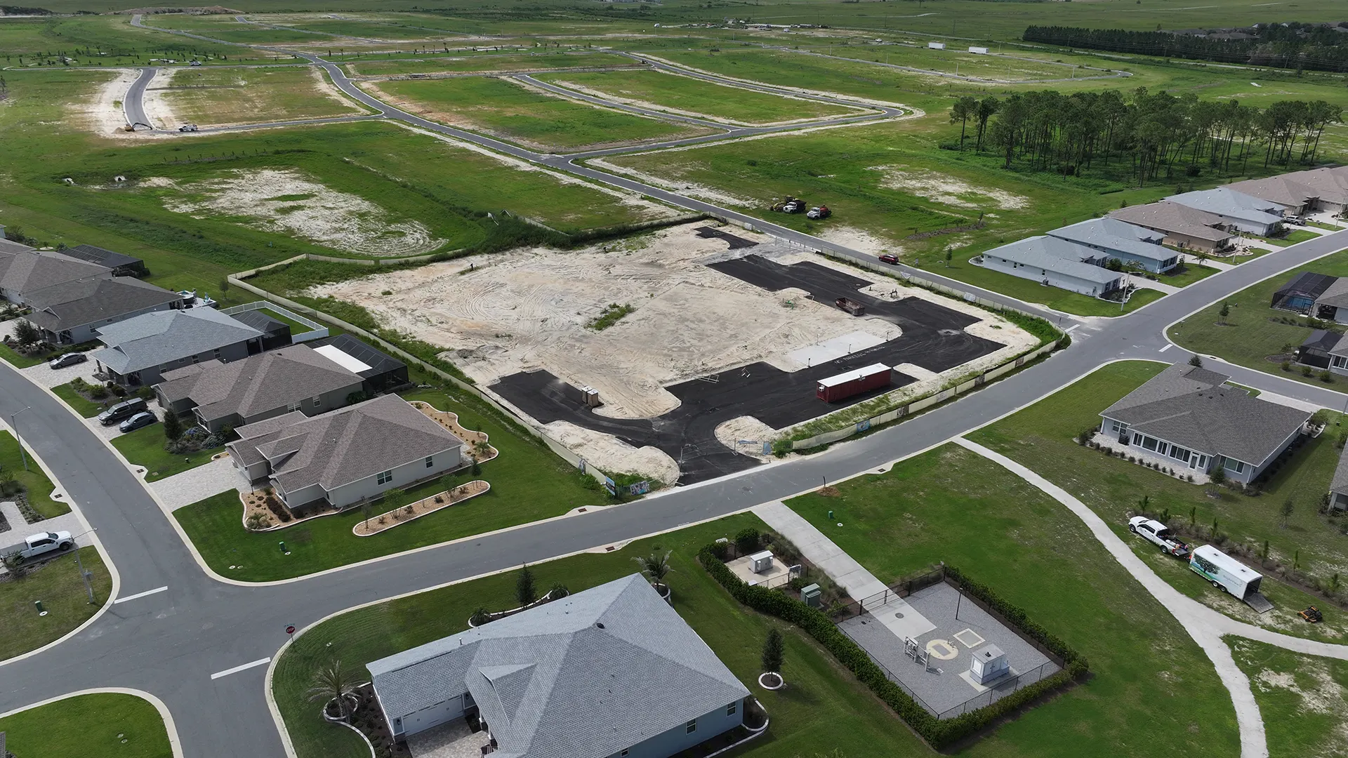 Azura Fitness arial site progression