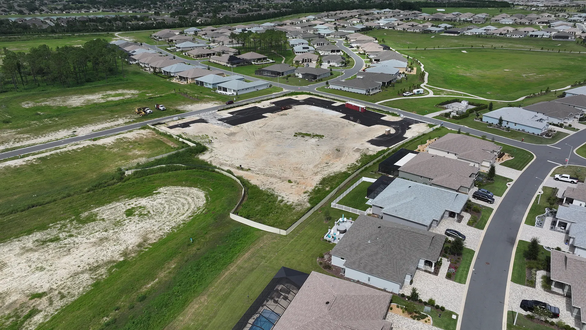 Azura Fitness arial site progression