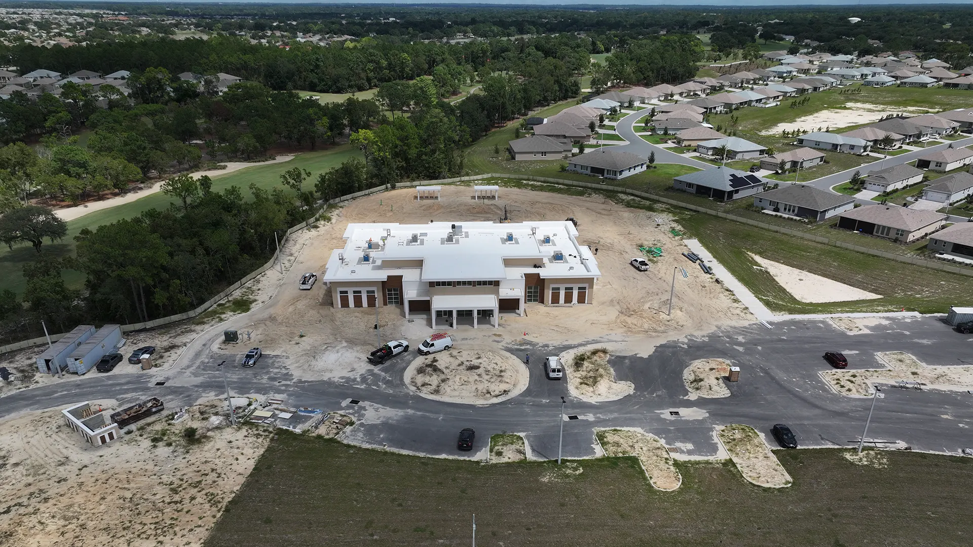 Site progress on The Summit On Top of the World newest amenities opening in 2025.