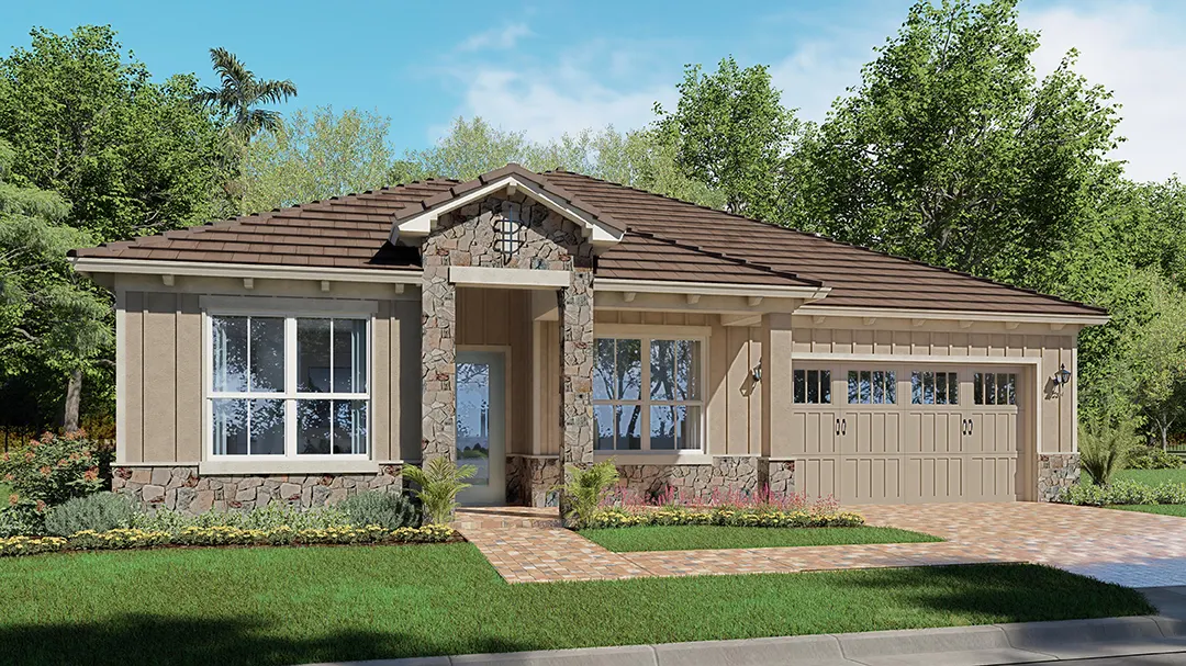 Ainsley elevation rendering