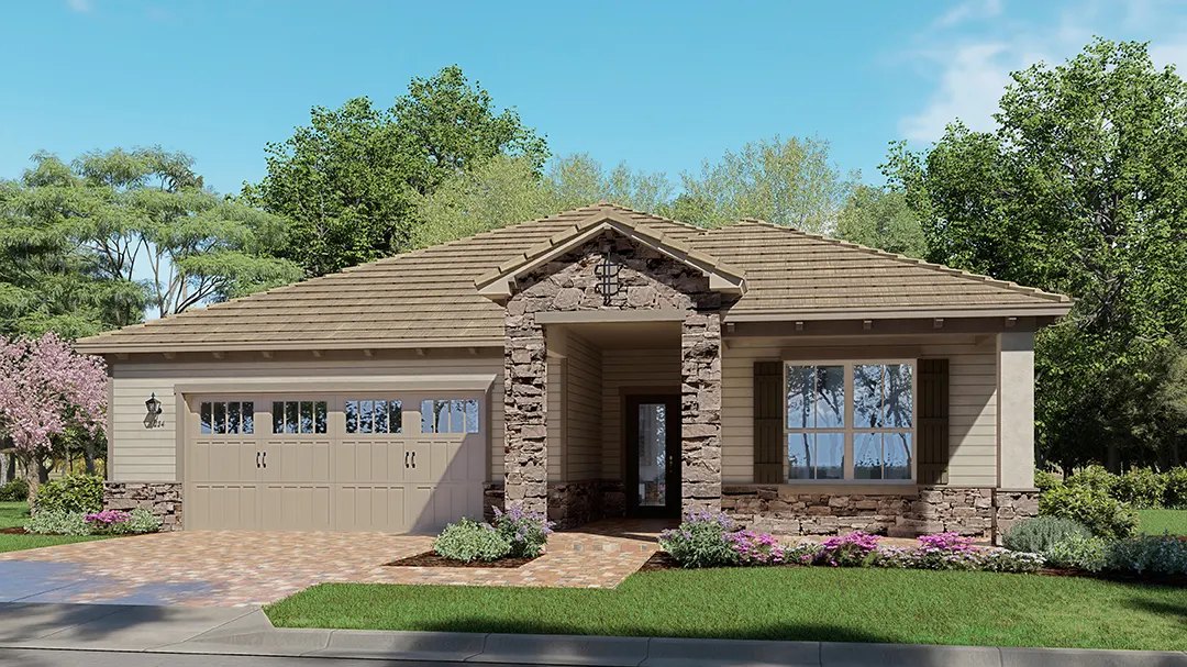 Carrington elevation rendering