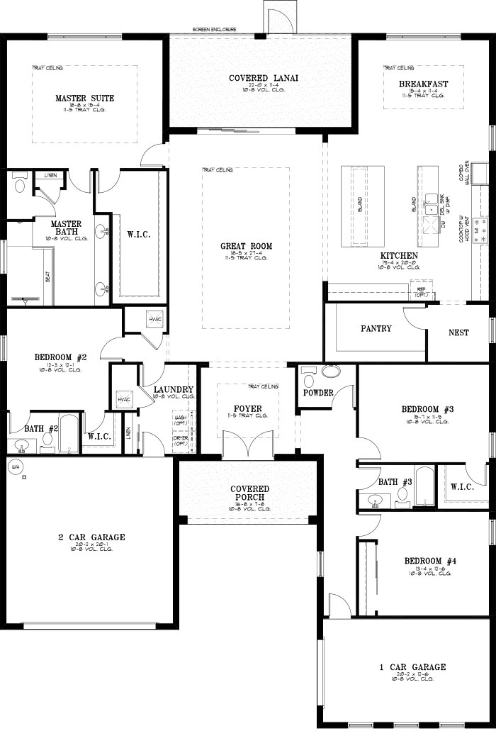 On Top of the World Waverly Floor Plan New Home Sales Ocala FL.